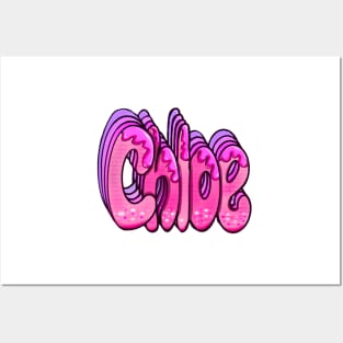 Chloe Name Posters and Art